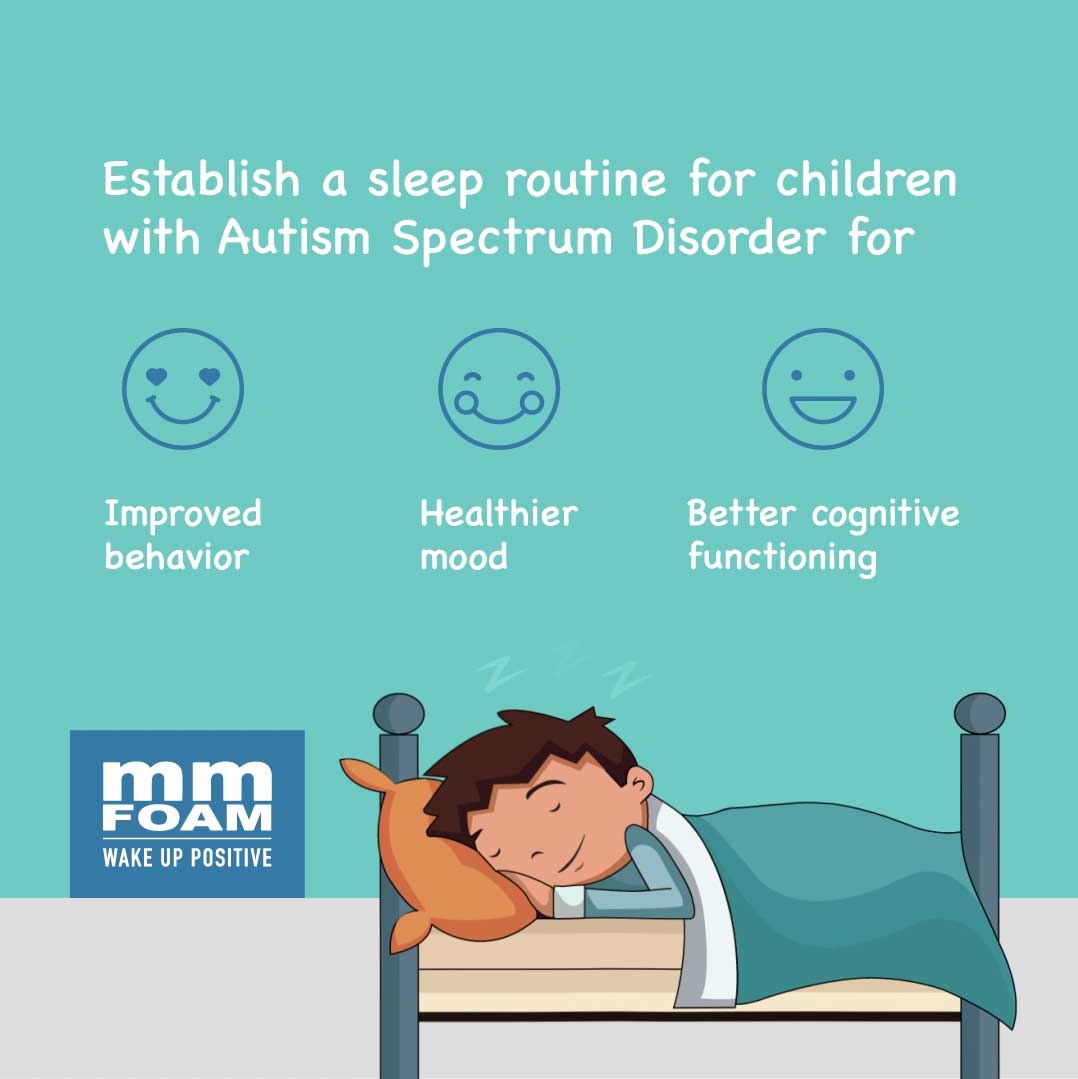Importance of establishing a consistent sleep routine for children with ASD