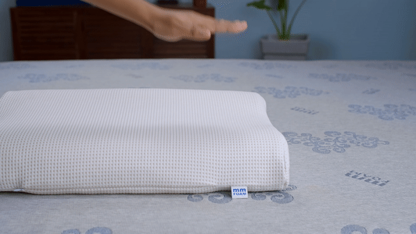 MM Foam 100% Organic Natural Latex Contour Pillow