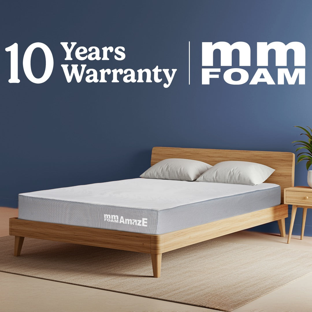 MM Foam Amaze - Foam Mattress – Superior Comfort, Firm Support | 10 years Warranty