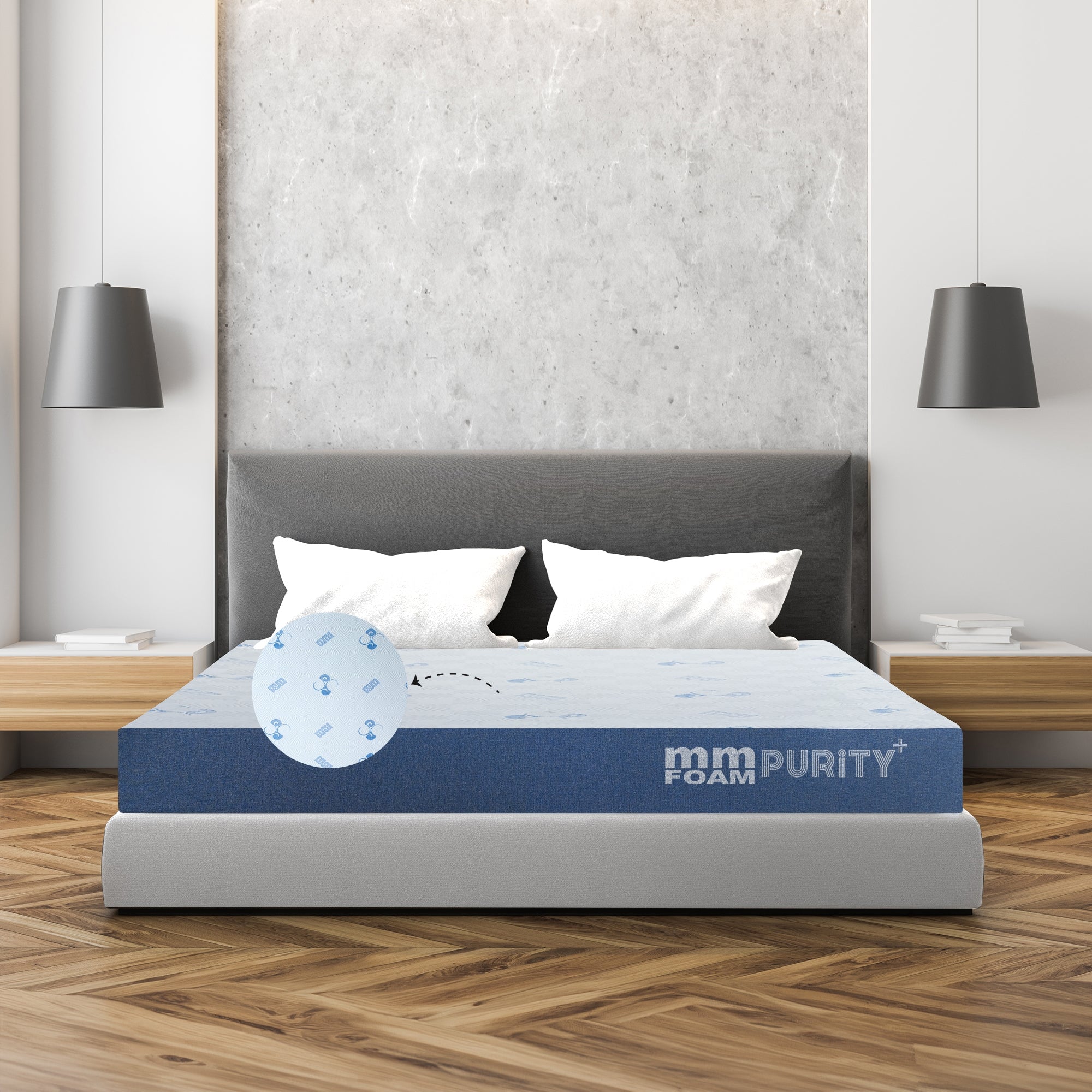 Purity+ - Latex Hybrid Mattress with Pincore Technology