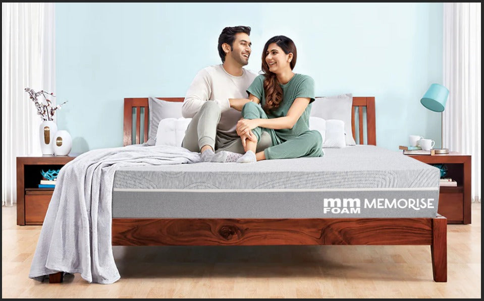 MM Foam Memorise Responsive Memory Foam Mattress- Pressure-Relieving, Ultra Comfort & Durable Spine Support |10 years warranty