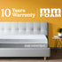 MM Foam Memorise Responsive Memory Foam Mattress- Pressure-Relieving, Ultra Comfort & Durable Spine Support |10 years warranty