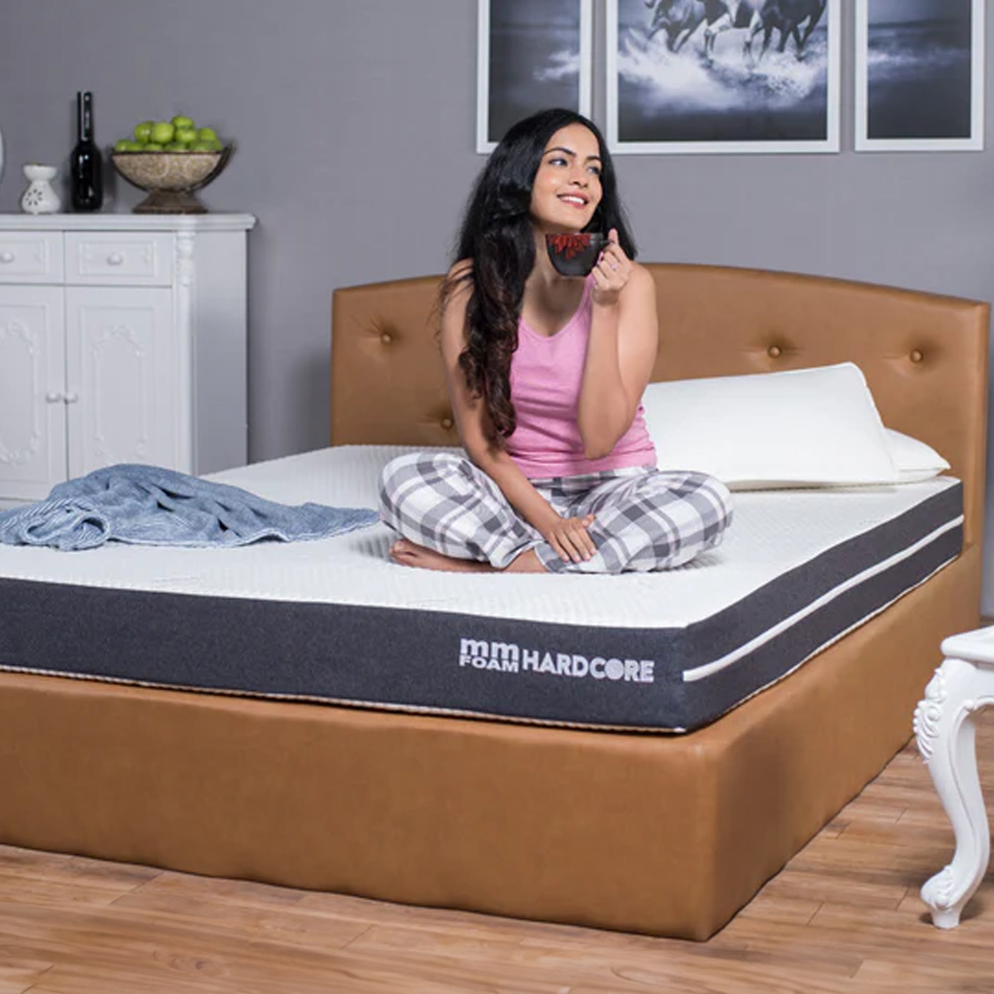 Hardcore Mattress (100% Organic Natural Latex) Firm Mattress